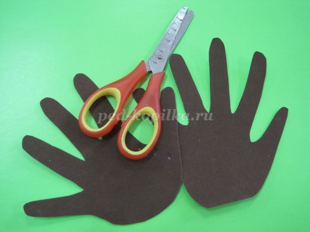 ​Аппликация на тему "Весна": часть 1