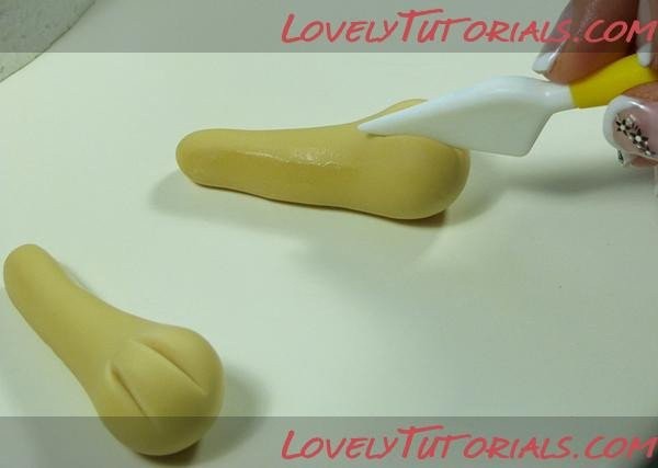 Лепим мишутку в колпаке