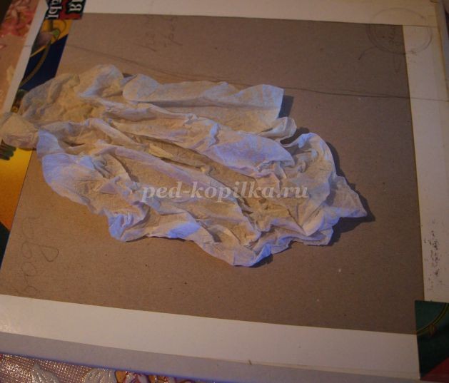 Действующая миниатюра "Весенний пейзаж": мастер-класс, часть 3