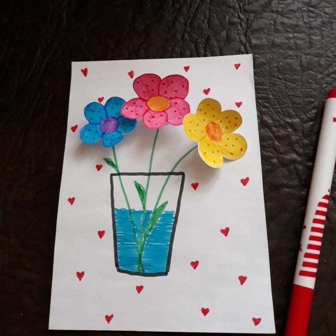 ​Букет цветов в вазе