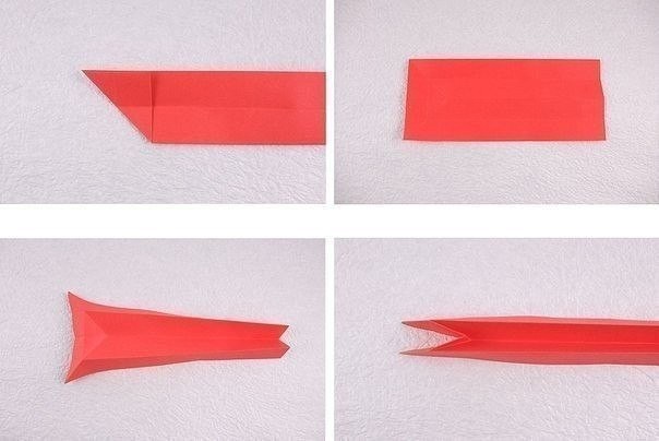 ​Кошечки в технике оригами