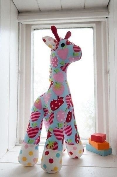 ​Мягкая игрушка "Забавный жирафик"