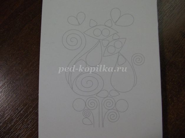 ​Открытка в технике квиллинг: мастер-класс, часть 1