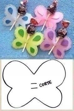 Поделка с чупа-чупсами Поделка с чупа-чупсами