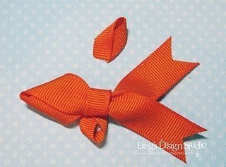 Рыбка из репсовой ленты Рыбка из репсовой ленты