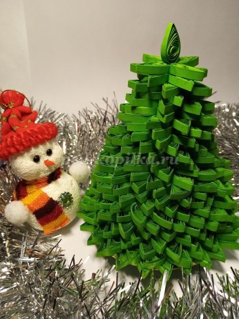 Ёлочка в технике квиллинг: часть 3 Ёлочка в технике квиллинг: часть 3