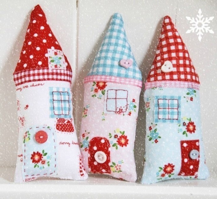 Домики из ткани Домики из ткани