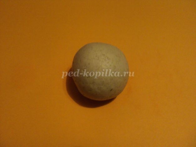 ​Лепка из солёного теста "Дары лета": часть 2