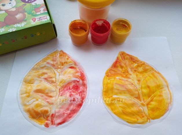 Нетрадиционная техника рисования осенних листьев: часть 2 Нетрадиционная техника рисования осенних листьев: часть 2