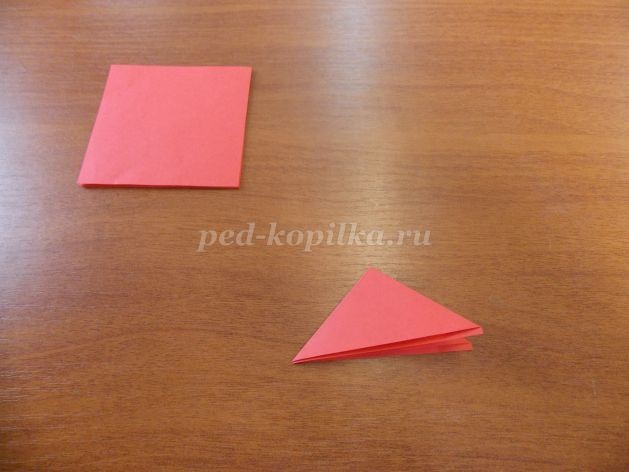 ​Объёмная открытка с цветами детскими руками: мастер-класс, часть 1