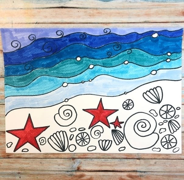 Ракушечный пляж