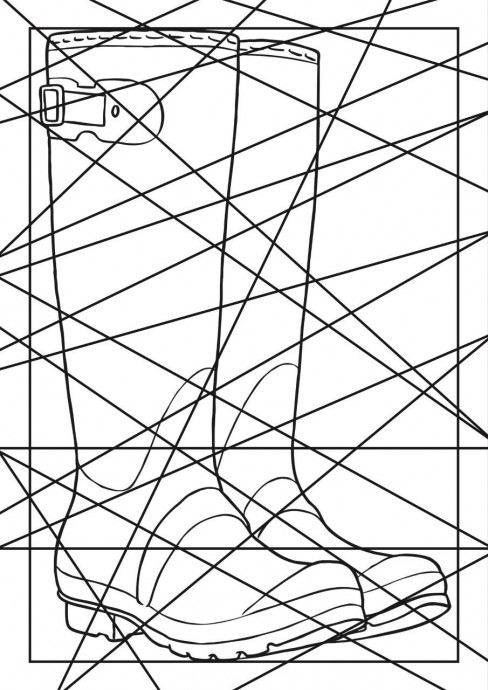 Витражные раскраски