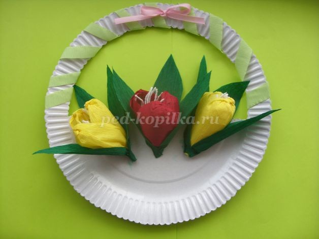 Корзина с крокусами: мастер-класс, часть 2