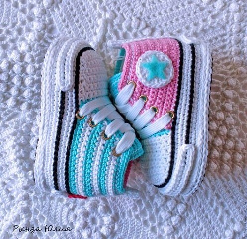 Кеды для большой куклы Кеды для большой куклы