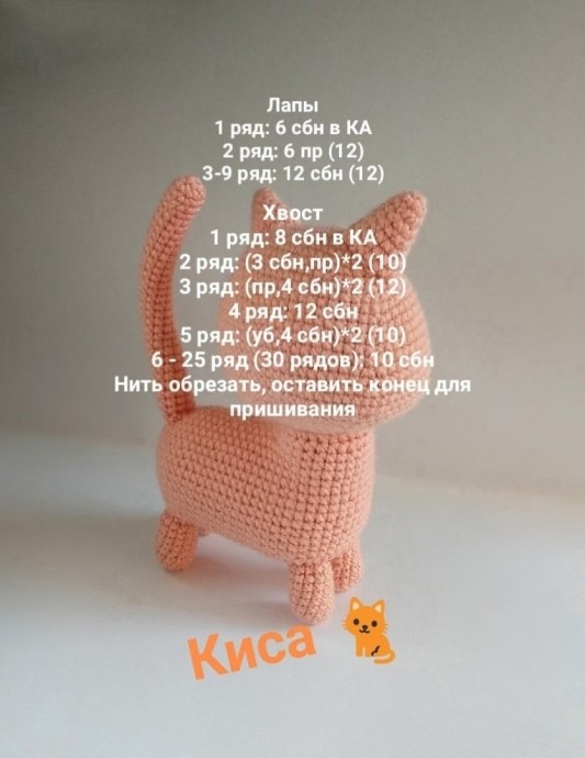 ​Киса из пряжи