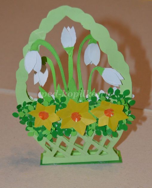 ​Открытка для мамы: часть 3