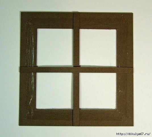 Открытка с цветами из бумаги