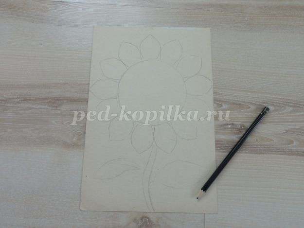 Пластилинография с использованием природных материалов "Под солнышком" Пластилинография с использованием природных материалов "Под солнышком"