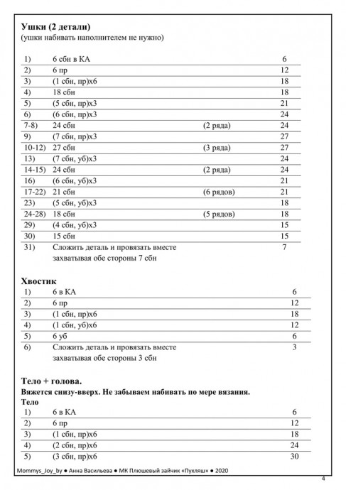 ​Плюшевый зайка Пухляш