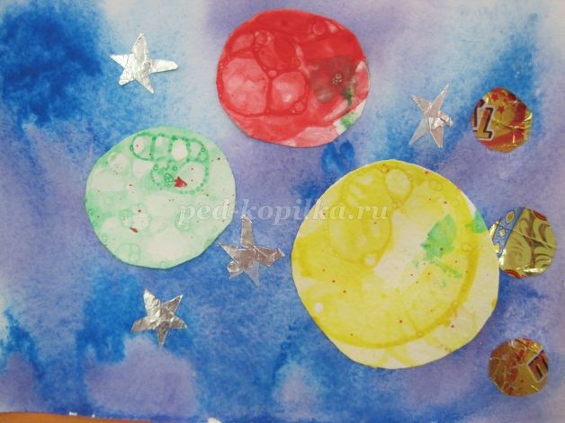 Рисование мыльными пузырями Рисование мыльными пузырями