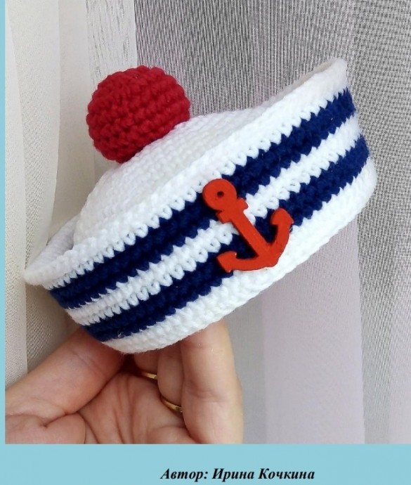 Шапочка для морячки Шапочка для морячки
