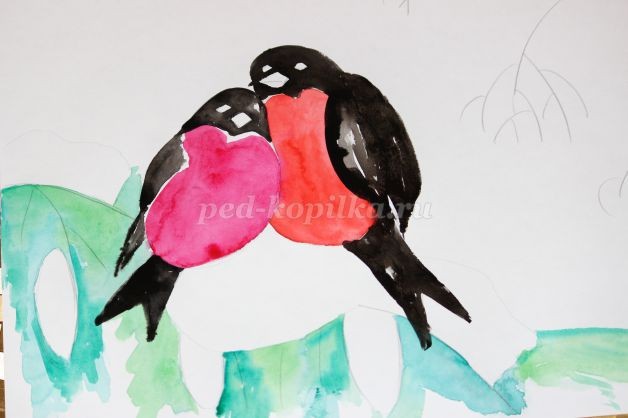 Снегири на ветке: часть 1 Снегири на ветке: часть 1