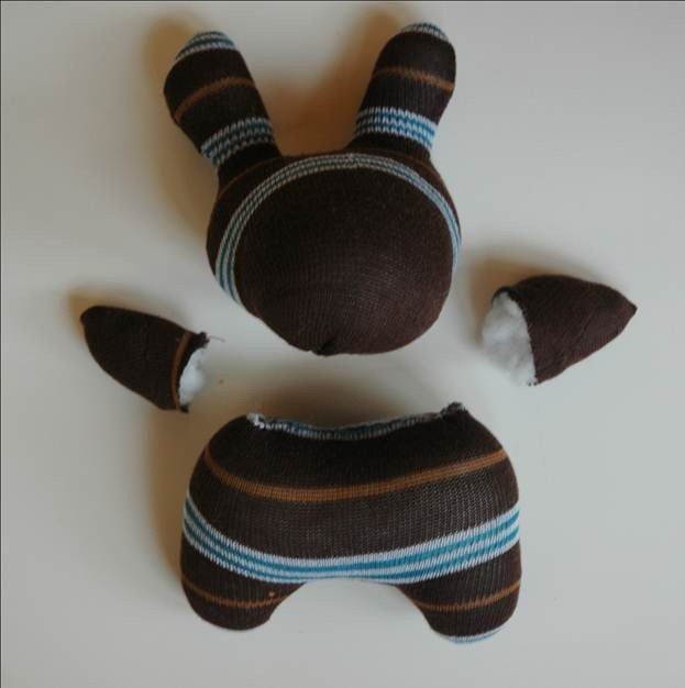 Зайчик из носочка Зайчик из носочка