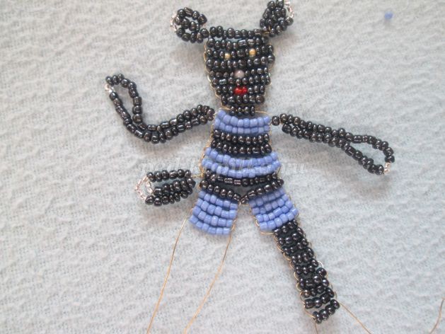 Волк из бисера: мастер-класс Волк из бисера: мастер-класс