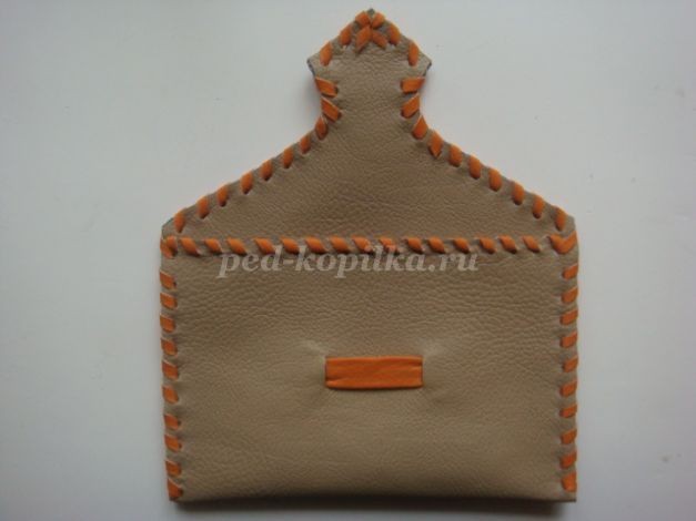 Органайзер из искусственной кожи для детских поделок Органайзер из искусственной кожи для детских поделок