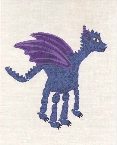 Рисуем животных своими ладошками Рисуем животных своими ладошками