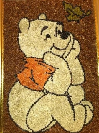 Идеи поделок из круп