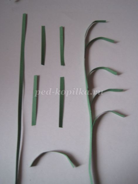 Цветы в вазе в технике квиллинг: часть 3