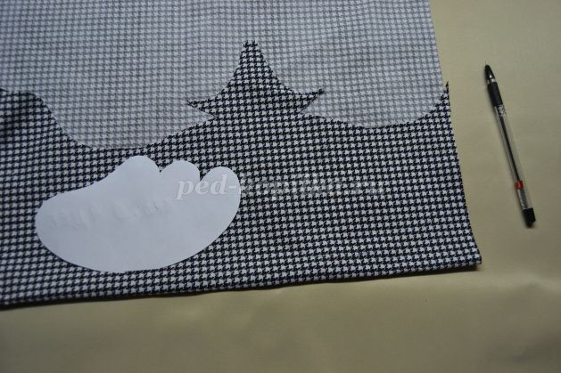 ​Курочка из ткани: мастер-класс, часть 1