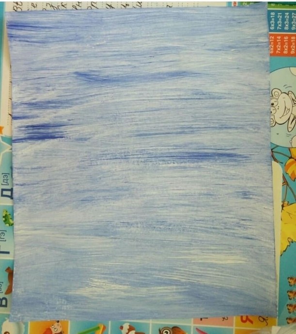 ​Аппликация "Зимние пташки"