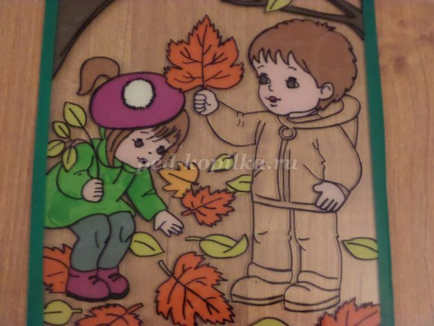 Пластилинография "Девочки в парке" Пластилинография "Девочки в парке"