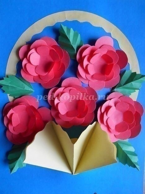 Открытка "Цветочная корзинка" Открытка "Цветочная корзинка"