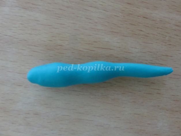 Павлин из природного материала Павлин из природного материала