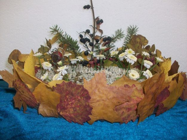 Композиция из даров природы
