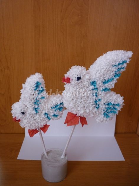 Поделки из бумаги: торцевание Поделки из бумаги: торцевание