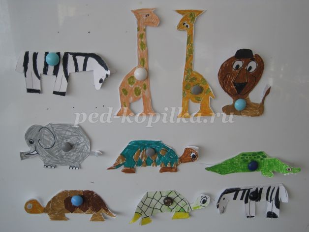Зоопарк из бумаги Зоопарк из бумаги