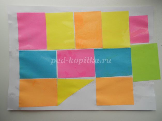 ​Цветочное панно из бумаги: часть 1