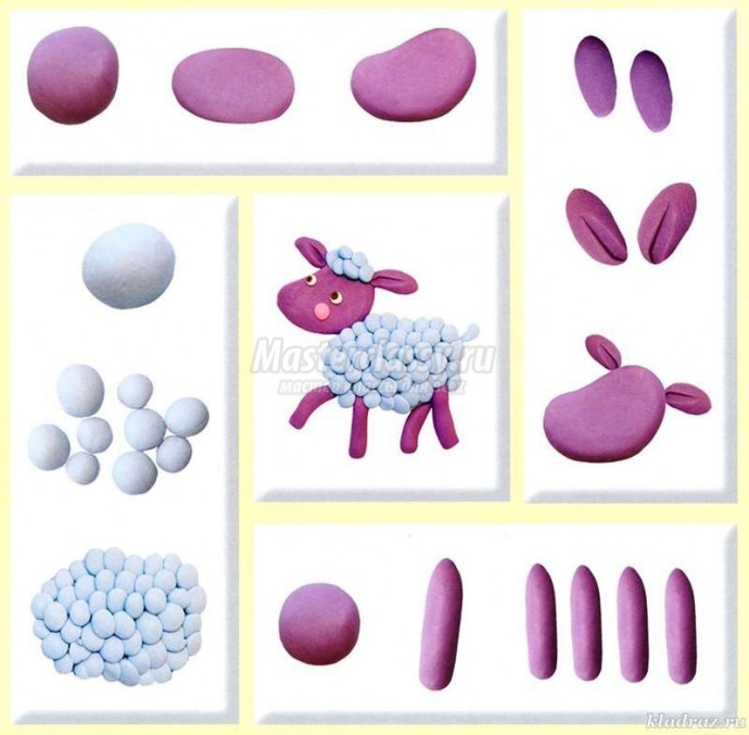 Идеи для поделок из пластилина