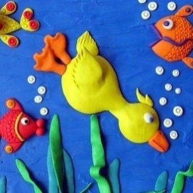 Лепим картины из пластилина: идеи Лепим картины из пластилина: идеи