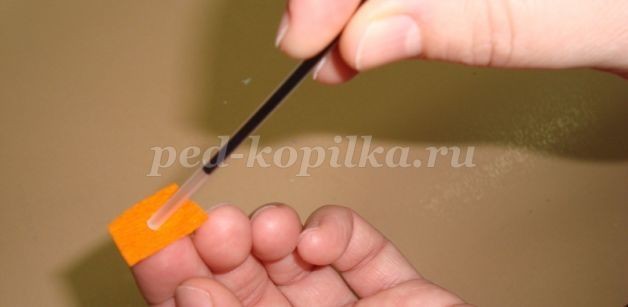 Рябиновый букет в технике торцевания Рябиновый букет в технике торцевания