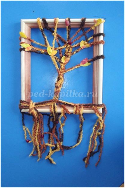 Дерево на раме: мастер-класс