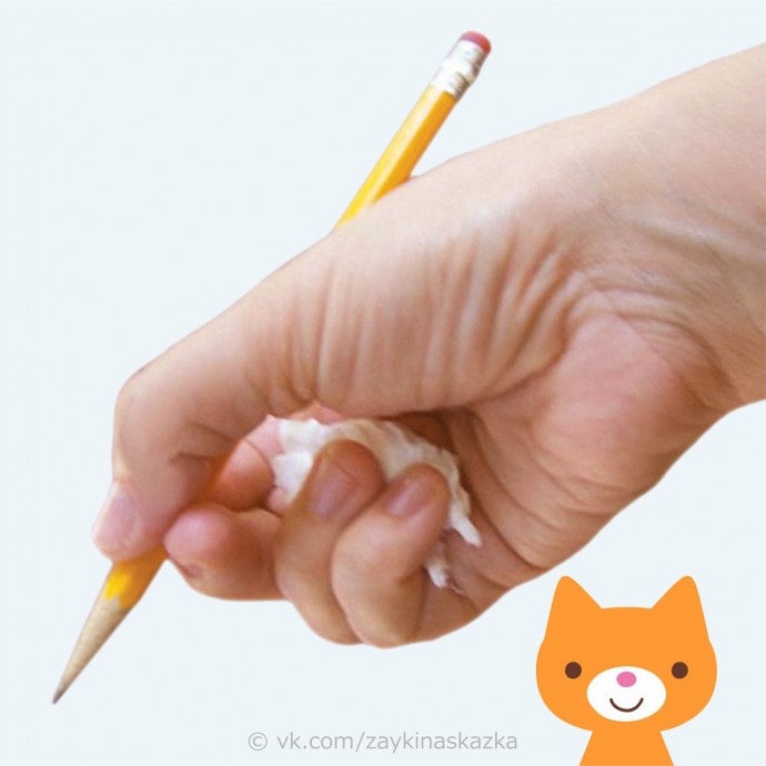 ​Как сформировать правильный захват ручки