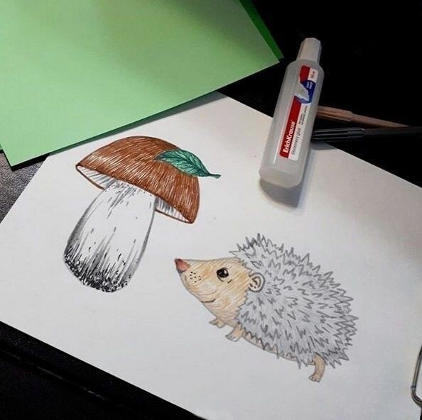 Спрятавшийся ёжик Спрятавшийся ёжик