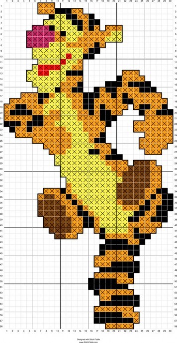 ​Вышиваем тигрят как символ 2022 года