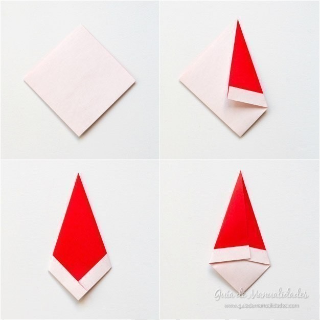 ​Дед Мороз оригами
