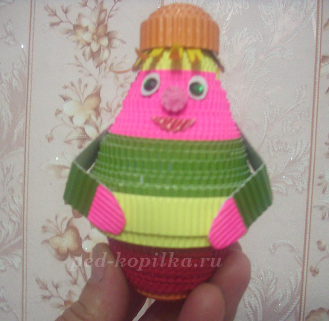 Объёмный квиллинг из гофрированного картона: мастер-класс Объёмный квиллинг из гофрированного картона: мастер-класс